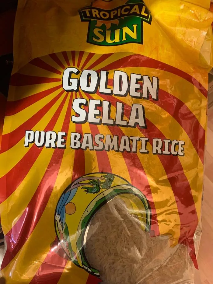 Tropical Sun Golden Sella Basmati Rice 10kg